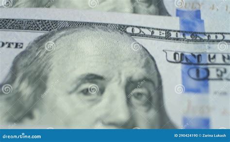 100 Dollar Bills Close-up in Motion. US Currency Stock Footage - Video ...