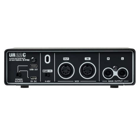 Steinberg UR22C USB 3 Audio Interface at Gear4music