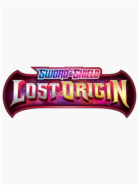 "Lost Origin Logo" Sticker for Sale by PoCLAYmon | Redbubble