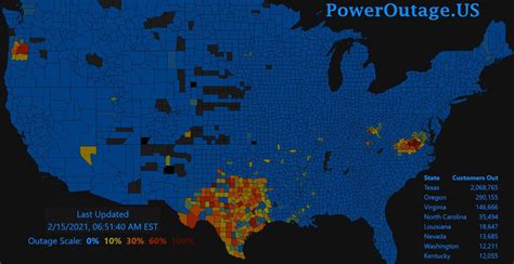 Power Outage Usa Map – Topographic Map of Usa with States