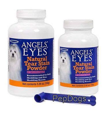 ANGELS EYES NATURAL Dog Tear Stain Powder Remover Angel Eyes | eBay