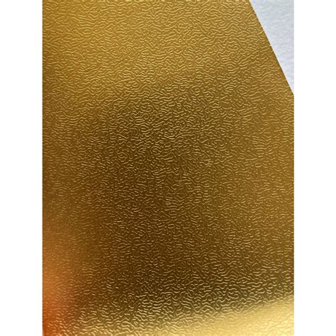 Metallic Embossed Paper I Invitation I Envelope I DIY Crafts I Gold I 100gsm I 10x10" I A4 I ...