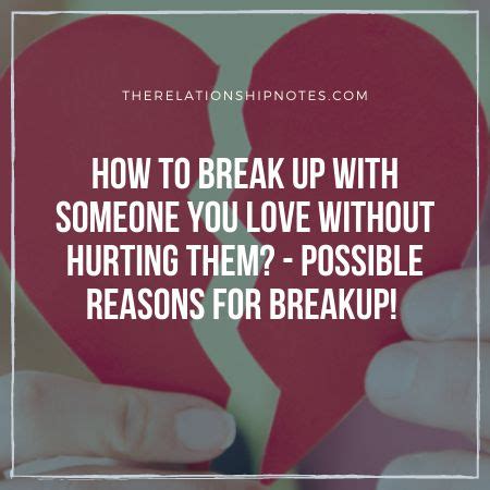 How to Break Up with Someone You Love Without Hurting Them? - TRN