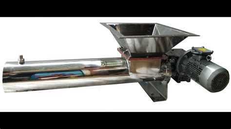 CANTILEVER SCREW CONVEYOR | SS316 | PUSHER CENTRIFUGE - YouTube