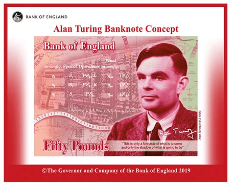 AI pioneer Alan Turing chosen to feature on the new £50 note