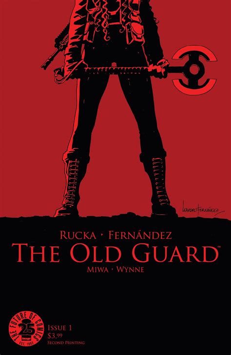 THE OLD GUARD rushed back to print | Image Comics