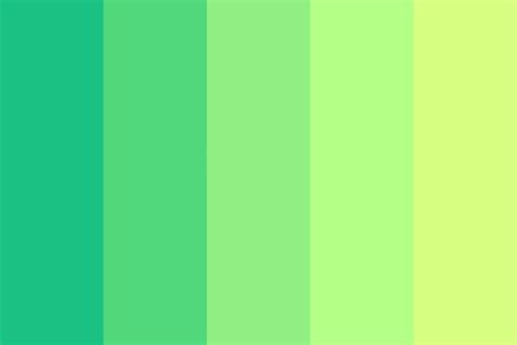 Lovely Greens Color Palette. #colorpalettes #colorschemes #design #colorcombos Color Schemes ...