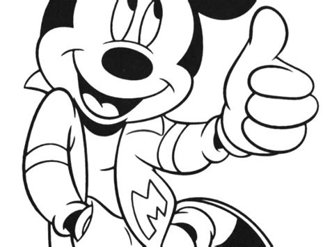 cool mickey mouse coloring pages - Clip Art Library