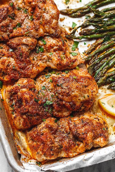 Oven Baked Chicken Recipe with Asparagus | Tann's Girl | Copy Me That