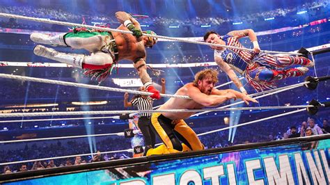 Rey Mysterio & Dominik hit Logan Paul with double 619: WrestleMania 38 (WWE Network Exclusive) | WWE