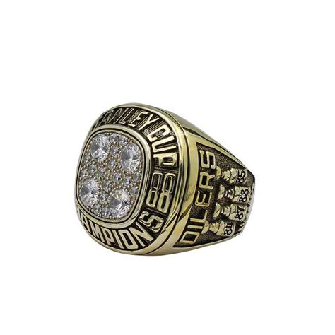 1988 Edmonton Oilers Stanley Cup Championship Ring – Best Championship Rings|Championship Rings ...