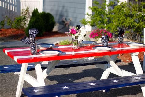 30+ Painted Picnic Table Ideas – HomeDecorish