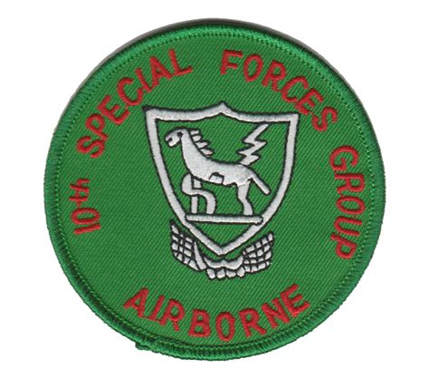 US Army 10th Special Forces Group Patch - Army