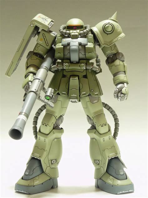 Custom Build: HGUC 1/144 Zaku II F2 [Detailed]