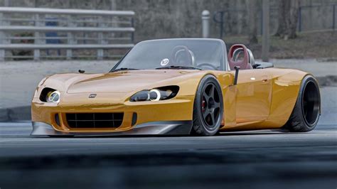 Renderings Portray a Heavily Modified Honda S2000 | Honda-tech