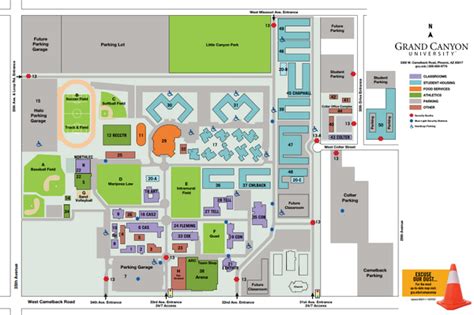 Grand Canyon University Map | Gadgets 2018