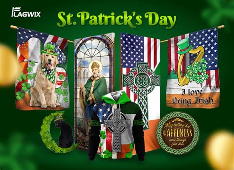 St. Patrick's Day Flag: All About an Irish Custom Decorations - Yoors