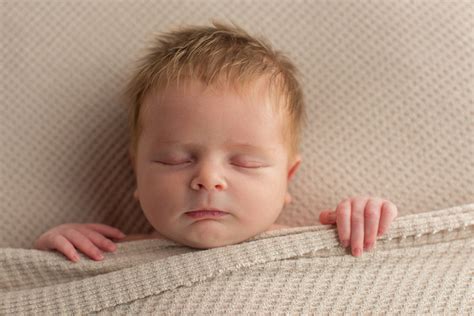 Donna Young Newborn Photography | Slideshow MainPage | Newborn Baby Boy in Natural Sleeping Position