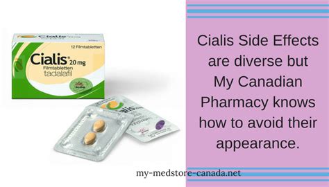 Cialis Side Effects | My Canadian Pharmacy – Cheap Generic Drugs Online