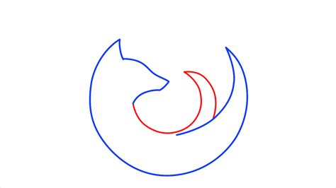 How To Draw Firefox Logo Step by Step - [7 Easy Phase]