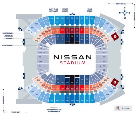 Titans Stadium Seating Chart Rows – Two Birds Home