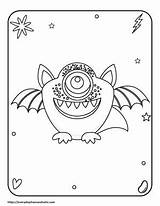 27 Free Monster Coloring Pages For Kids sketch template