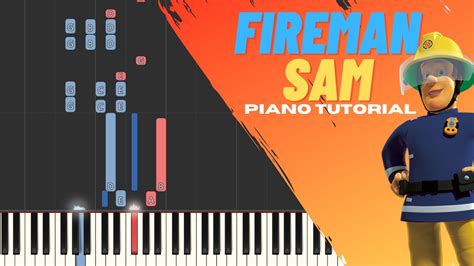 Fireman Sam Piano (FREE music sheet) Chords - Chordify