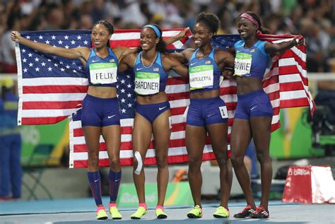 U.S. women’s track and field team keeps raking in medals in Rio ...