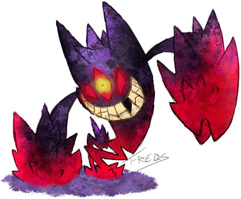 Mega Gengar by T-Reqs on DeviantArt