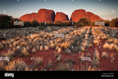 Kata Tjuta (the Olgas) natural rock formation. Northern Territory ...