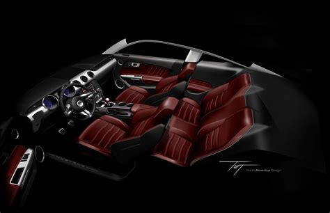 Mustang Interior on Behance