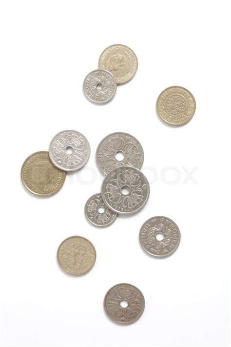 Danish coins | Stock image | Colourbox