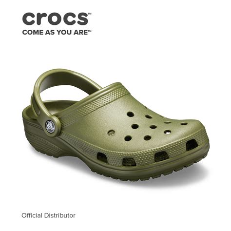 Crocs Unisex Classic Clog in Army Green | Lazada PH