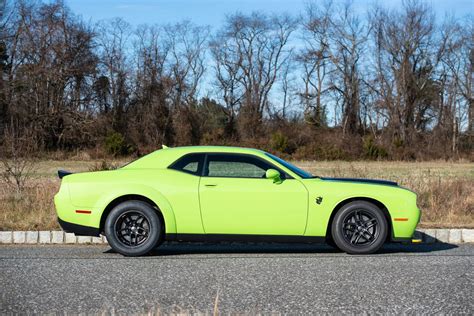 Sublime Green 2023 Dodge Challenger SRT Demon 170 Up for Grabs With 12 Miles on the Clock ...