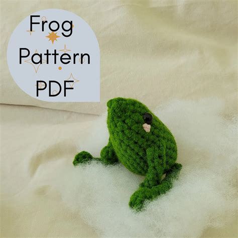 Crochet Mr Froggy Pattern - Etsy