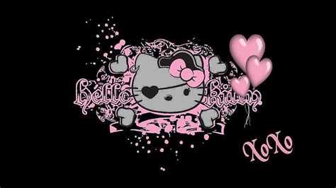 Emo Hello Kitty on Dog, sanrio pc aesthetic HD wallpaper | Pxfuel