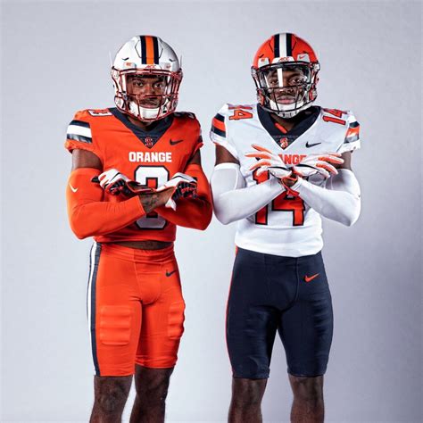 Syracuse Football's New Uniforms Revealed