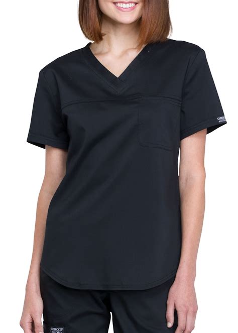 Cherokee Workwear Revolution 1 Pocket V-Neck Scrub Top | Scrubs & Beyond