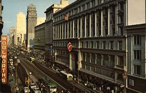 Market Street San Francisco, CA Postcard