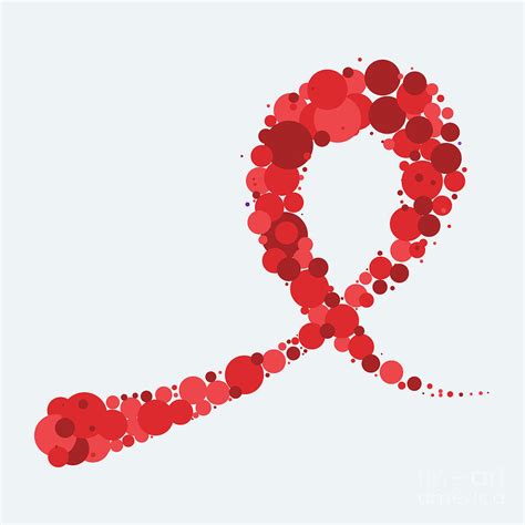 Aids Awareness Ribbon Photograph by Art4stock/science Photo Library ...