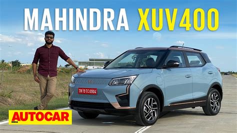 2022 Mahindra XUV400 review - Mahindra's first electric SUV | First Drive | Autocar India - YouTube