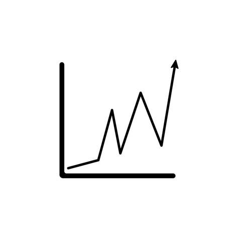 growth chart vector icon illustration 23200694 Vector Art at Vecteezy