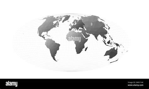 World Map With Continents Stock Vector Illustration O - vrogue.co