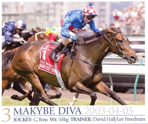 Melbourne Cup Winners | Makybe Diva 2003 2004 2005 Jockey ..… | Flickr