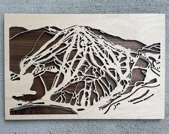 Terry Peak Ski Map - Etsy