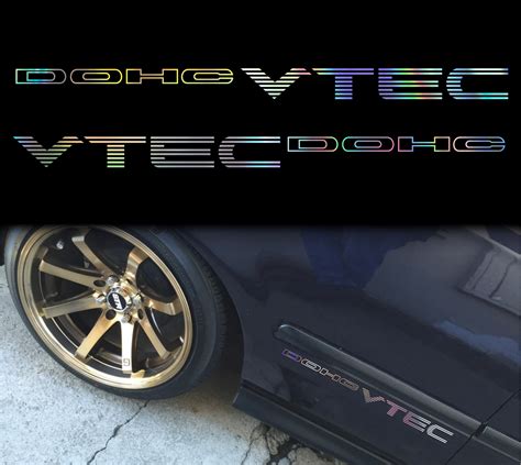 DOHC VTEC Honda decal sticker – stickyart