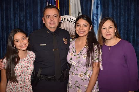 Anaheim PD’s new deputy chief sworn in, and his Modesto PD family is there for the big moment ...