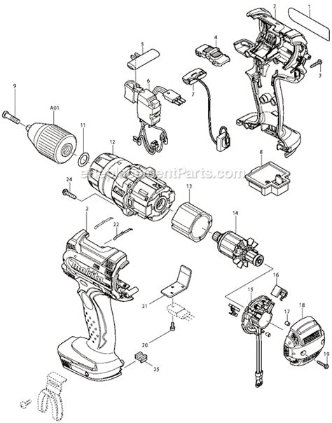 Makita 18V LXT Lithium-Ion Cordless 1/2" Hammer Driver-Drill | BHP454 | eReplacementParts.com