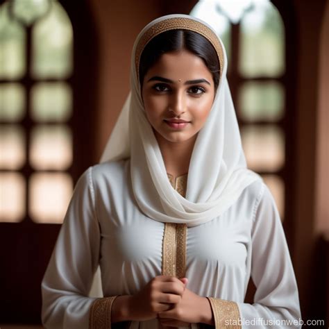 Full Body Portrayal of Madrasa Girl | Stable Diffusion en línea