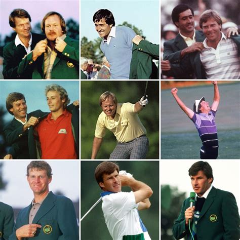 All 82 Masters Champions | Golfixation